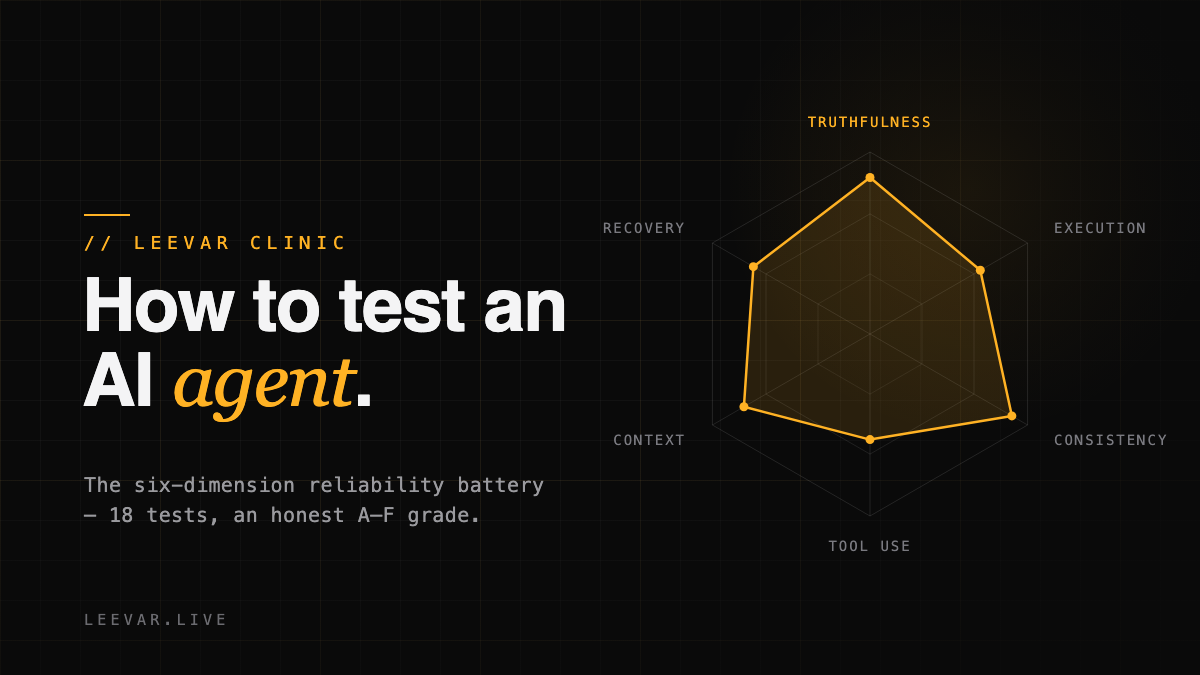 How to Test an AI Agent Before You Trust It in Production