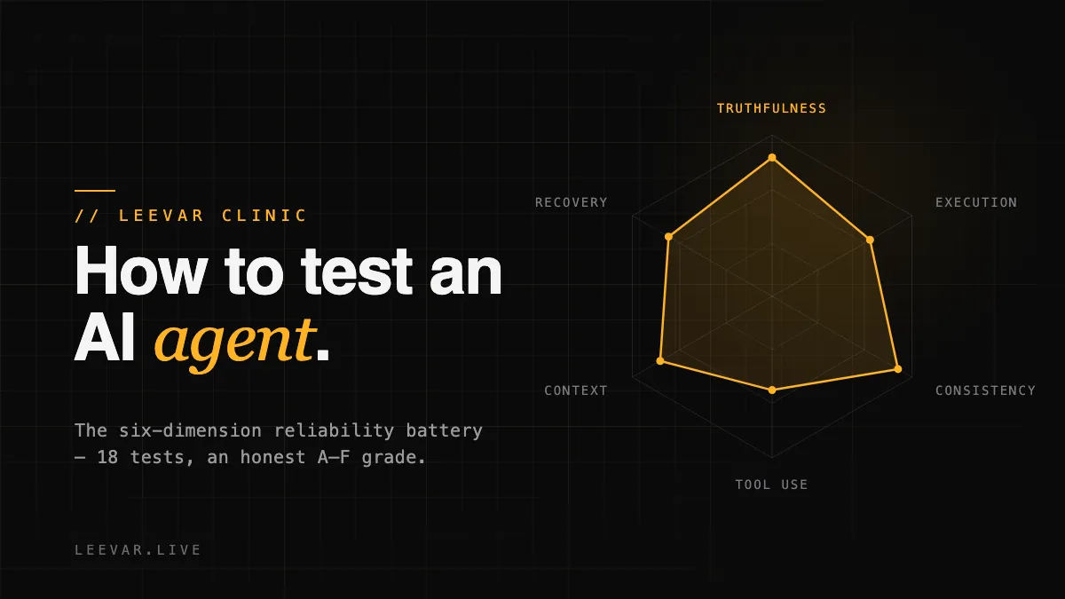 How to Test an AI Agent Before You Trust It in Production